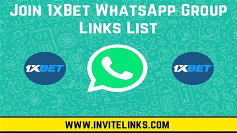1xbet whatsapp group link