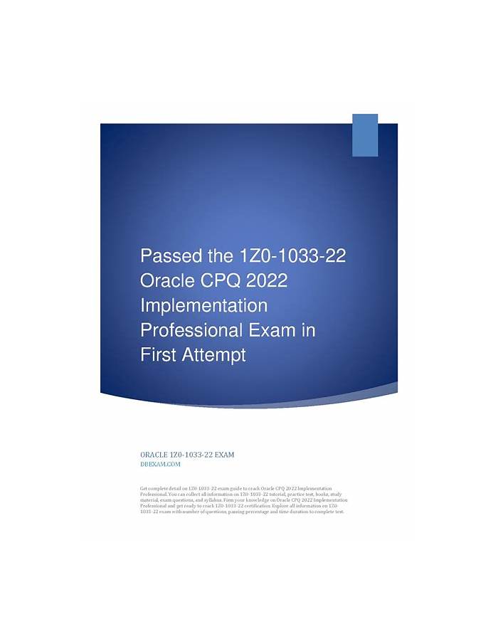 Reliable 1z0-1033-22 Dumps Ebook