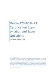 1z0-1034-22 PDF Testsoftware