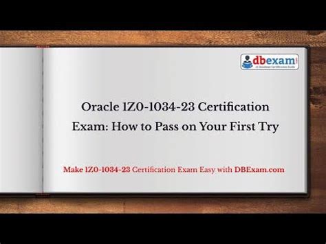 1z0-1034-22 Prüfungs Guide