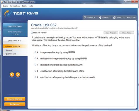 1z0-1036-21 Testking Exam Questions