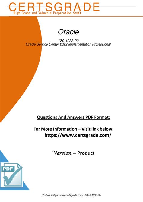 1z0-1038-22 PDF Testsoftware
