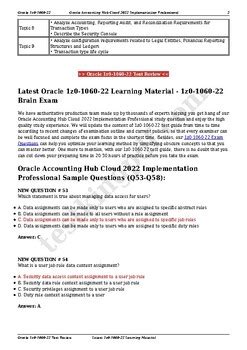 1z0-1060-22 Prüfungs Guide