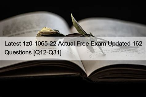 1z0-1065-22 Exam Fragen