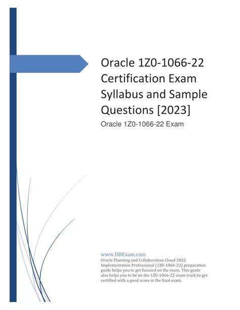 1z0-1066-22 Zertifikatsfragen