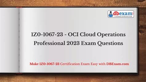 1z0-1067-23 Exam Fragen