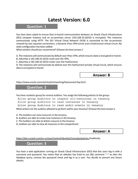 1z0-1067-24 Exam Sample Questions