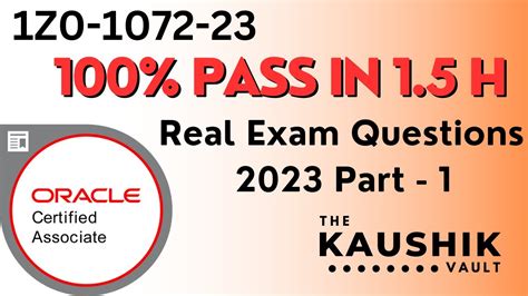 1z0-1072-23 Exam