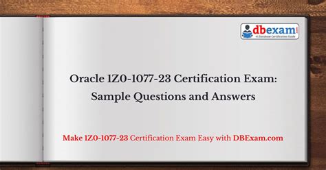 1z0-1077-23 PDF Testsoftware
