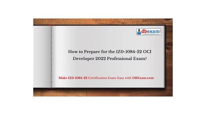 Exam 1z0-1084-22 Dumps