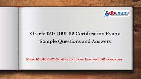 1z0-1091-22 Online Prüfung