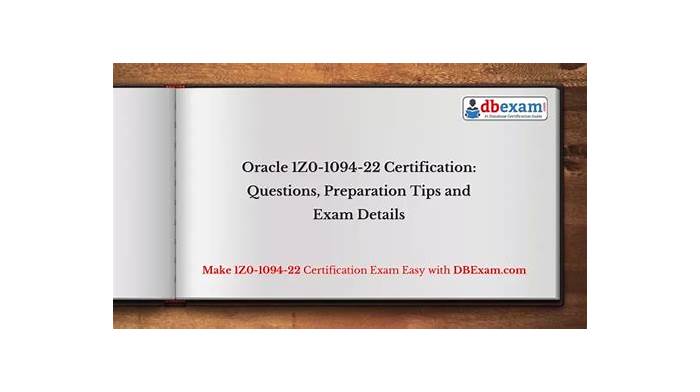 1z0-1094-22 Zertifizierungsantworten