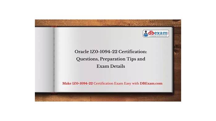 1z0-1094-22 Valid Exam Fee