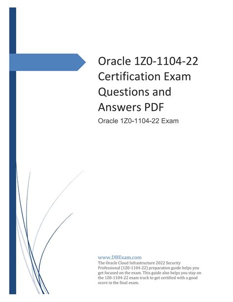 1z0-1104-23 PDF Testsoftware