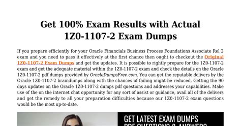 1z0-1107-2 Exam