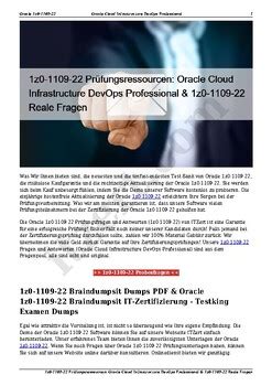 1z0-1109-22 Prüfungsfrage