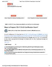 1z0-1110-23 PDF Testsoftware