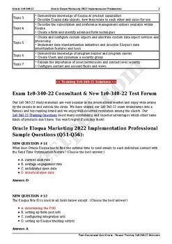 1z0-340-22 Tests