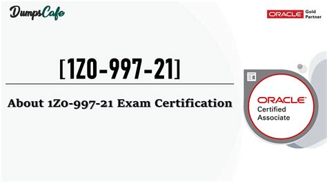 1z0-997-21 Zertifizierung