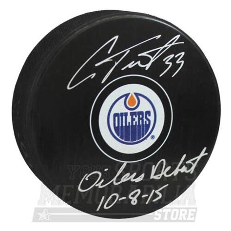 2,000 + results for oilers signed puck - eBay