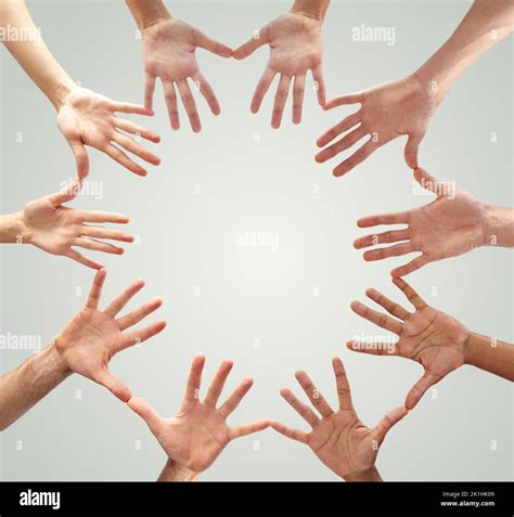 2,116 Hands Forming A Circle Premium High Res Photos