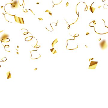 2,286 Gold Confetti No Background Premium High Res Photos