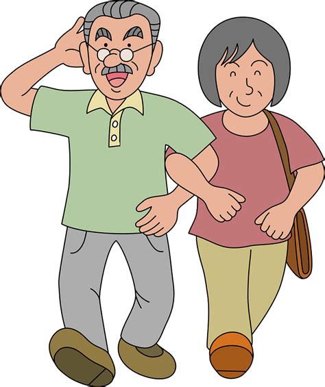 2,797 Cartoon Old Couple Premium High Res Photos - Getty …