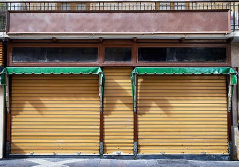 2,810 Closed Shop Shutter Premium High Res Photos