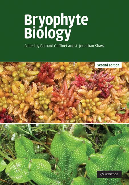 2 - Morphology, anatomy, and classification of the Bryophyta