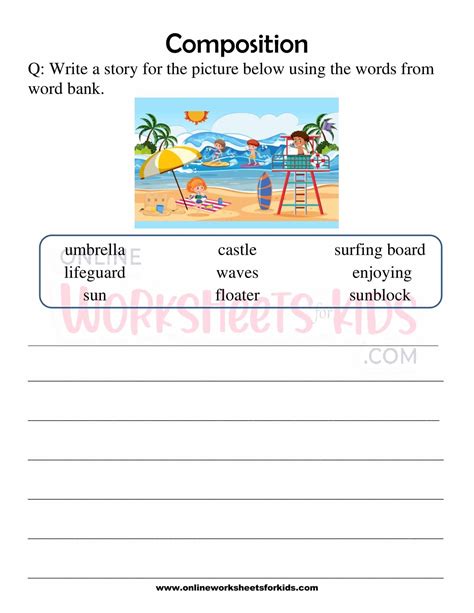 2 042 Top Picture Composition Worksheet Teaching Resources Picture Comprehension For Ukg - Picture Comprehension For Ukg