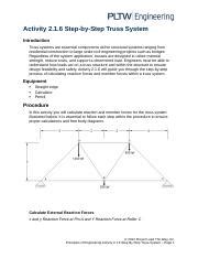 2 1 6 A Stepbysteptrusssystem