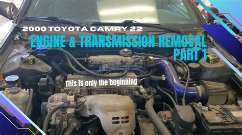 2 2 Camry Engine Removal 2000