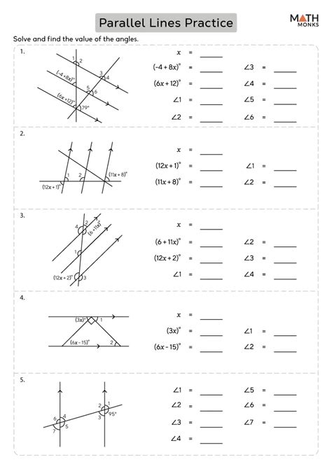 2 5 Practice Parallel And Perpendicular Lines Saylor
