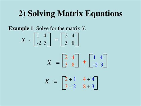 2 5 Solving Matrix Equations Ax B Mathematics Solving Matrix Equations Worksheet - Solving Matrix Equations Worksheet