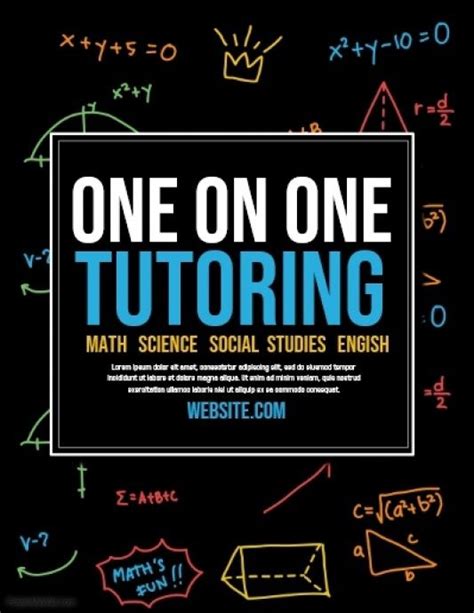 2 720 Math Classes Customizable Design Templates Postermywall
