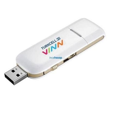 2 Adet Turkcell VINN USB Modem SIM + microSD Girişli.