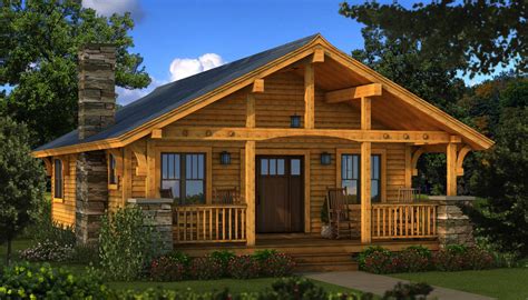2 Bedroom Log Cabin Homes Kits