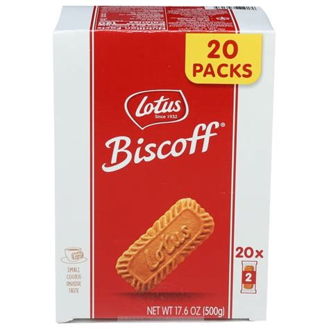 2 Biscoff Cookies (.09 oz/25g) Calories, Carbs & Nutrition Facts ...