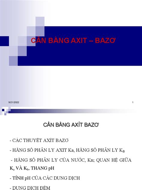 2 Chuong 4 Can Bang Axit Bazo