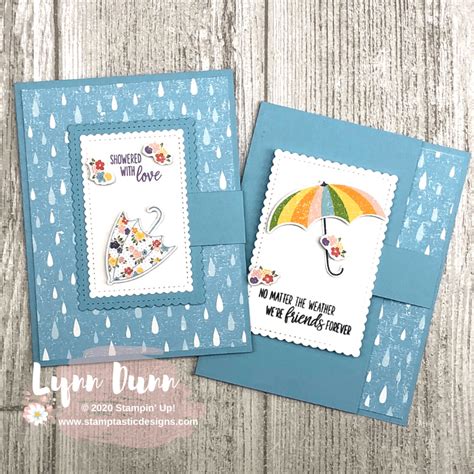 2 Easy Fun Fold Cards (Stampin Up Under My Umbrella)