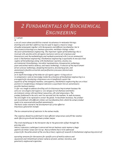 2 Fundamentals OF Biochemical Engineering - Studocu - wintechmobiles.com
