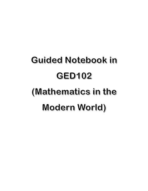 2 GED102 Week 1 WGN 3Q 2024-2024 - StuDocu