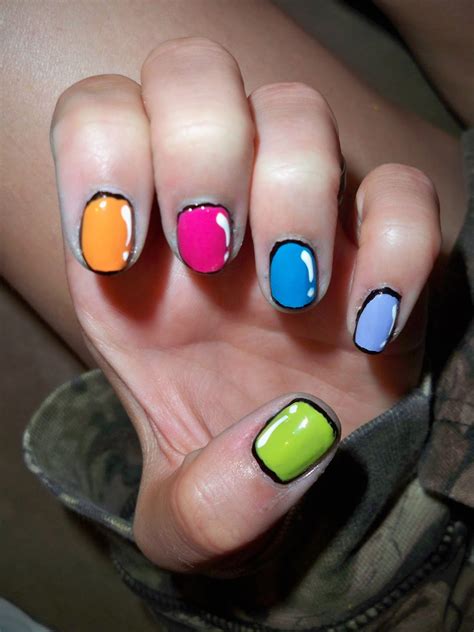 2 Girls 1 Beauty Blog Comic Book Nail Tutorial!