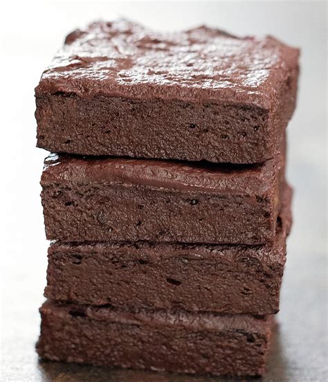 2 Ingredient Chocolate Brownies (No Eggs or Butter)