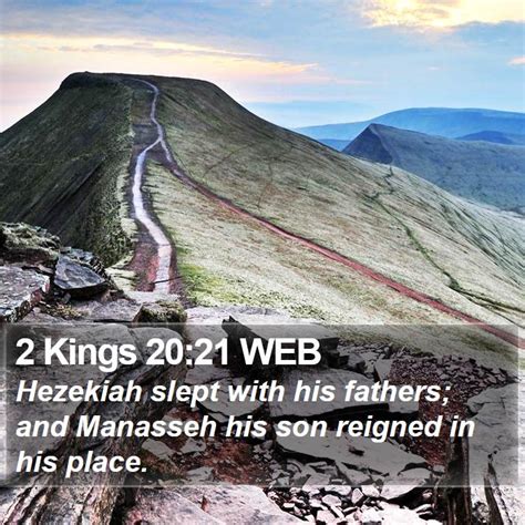 2 Kings 21 AMP - Manasseh Succeeds Hezekiah