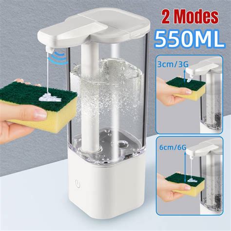 2 Modes Kitchen Automatic Liquid Soap Dispenser Touchless …