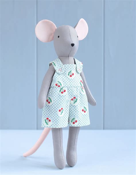 2 PDF Mouse Two Mini Mice Sewing Pattern & Tutorial DIY Etsy in 2020