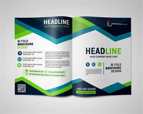 2 Page Brochure Design Free Vector Download 2020