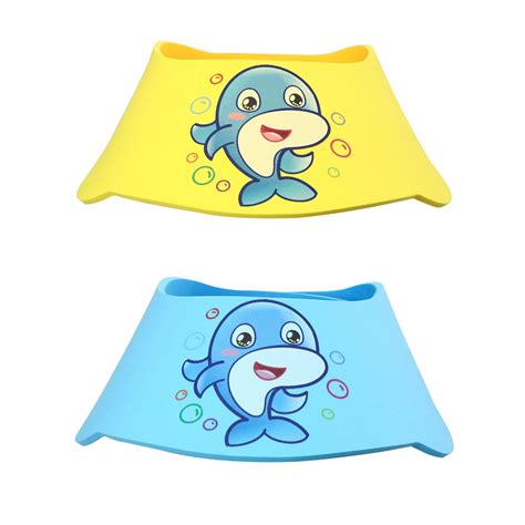 2 Pcs Baby Shower Hat Kid Shampoo Toddler Hair Washing Shield