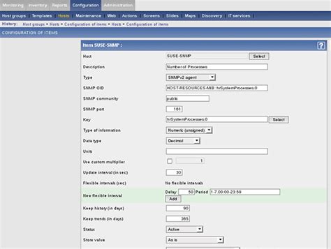 2 SNMP agent - Zabbix